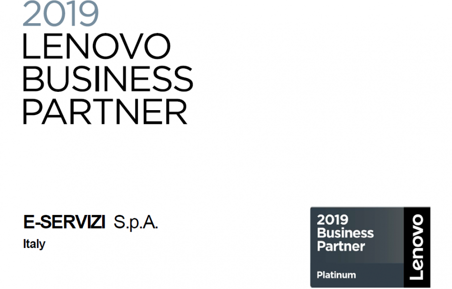 E Servizi diventa Platinum partner Lenovo